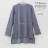 Elif-007 Baju Atasan Polos Jersey Korea